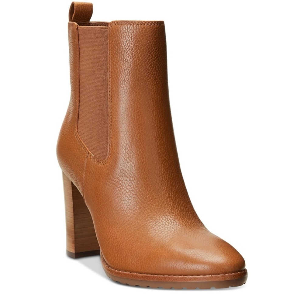 Lauren Ralph Lauren Mylah Womens Stretch Ankle Chelsea Boots Size 10B